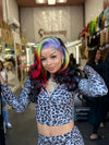 Rainbow Rock Lace Wig