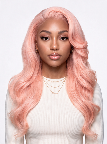 Wendy pink lace