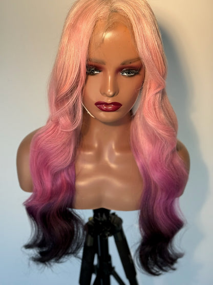 Rosé Noir Lace Wig