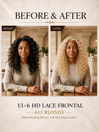 13×6 HD Lace Frontal #613 Blonde