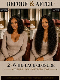 2x6 HD Lace Closure