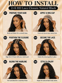 2x6 HD Lace Closure