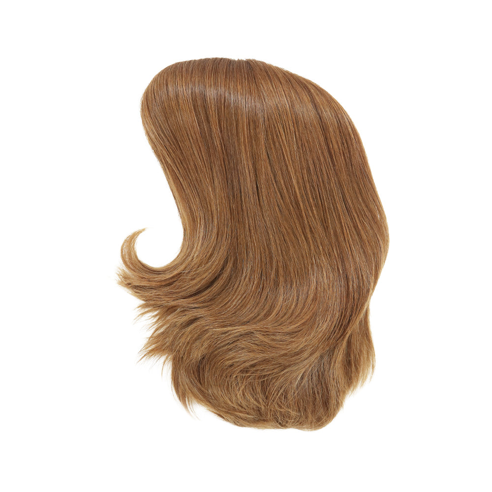 Strawberry Blonde European Virgin French Lace 4x4 Jewish Silk Top Kosher Sheitel Wig