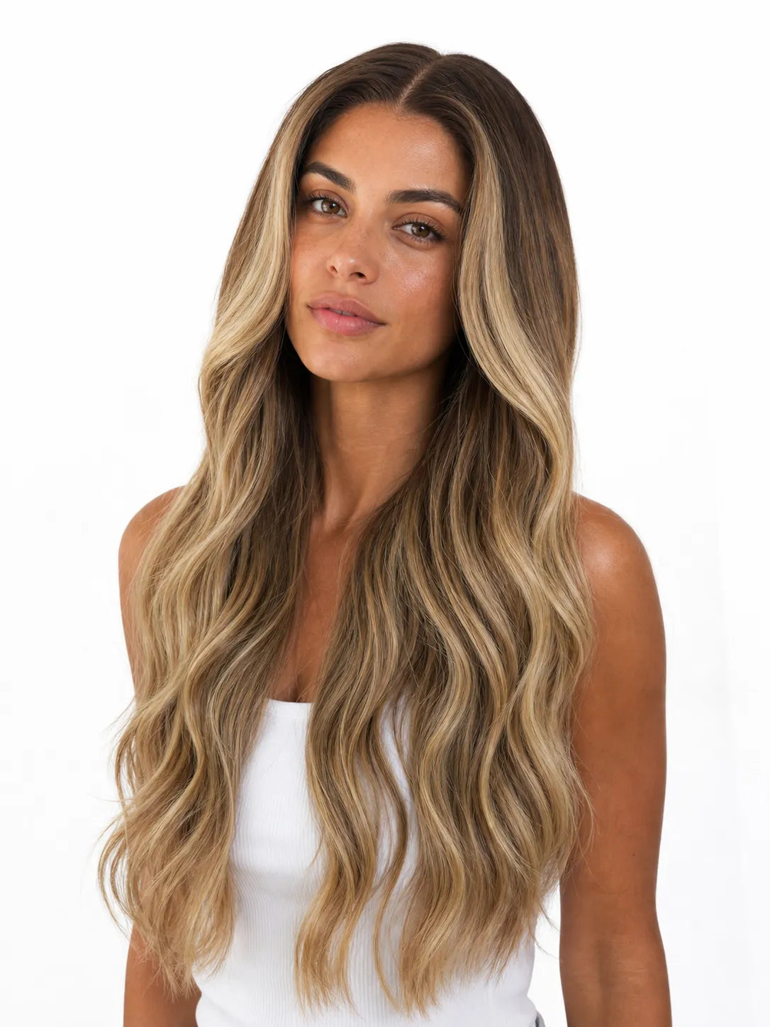 Brown Highlighted Wigs