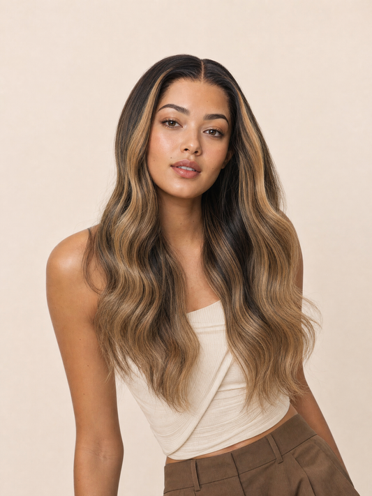 Lyan glueless wig