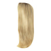 Warm Blonde with Dark Roots Welded Lace Medical Wig
