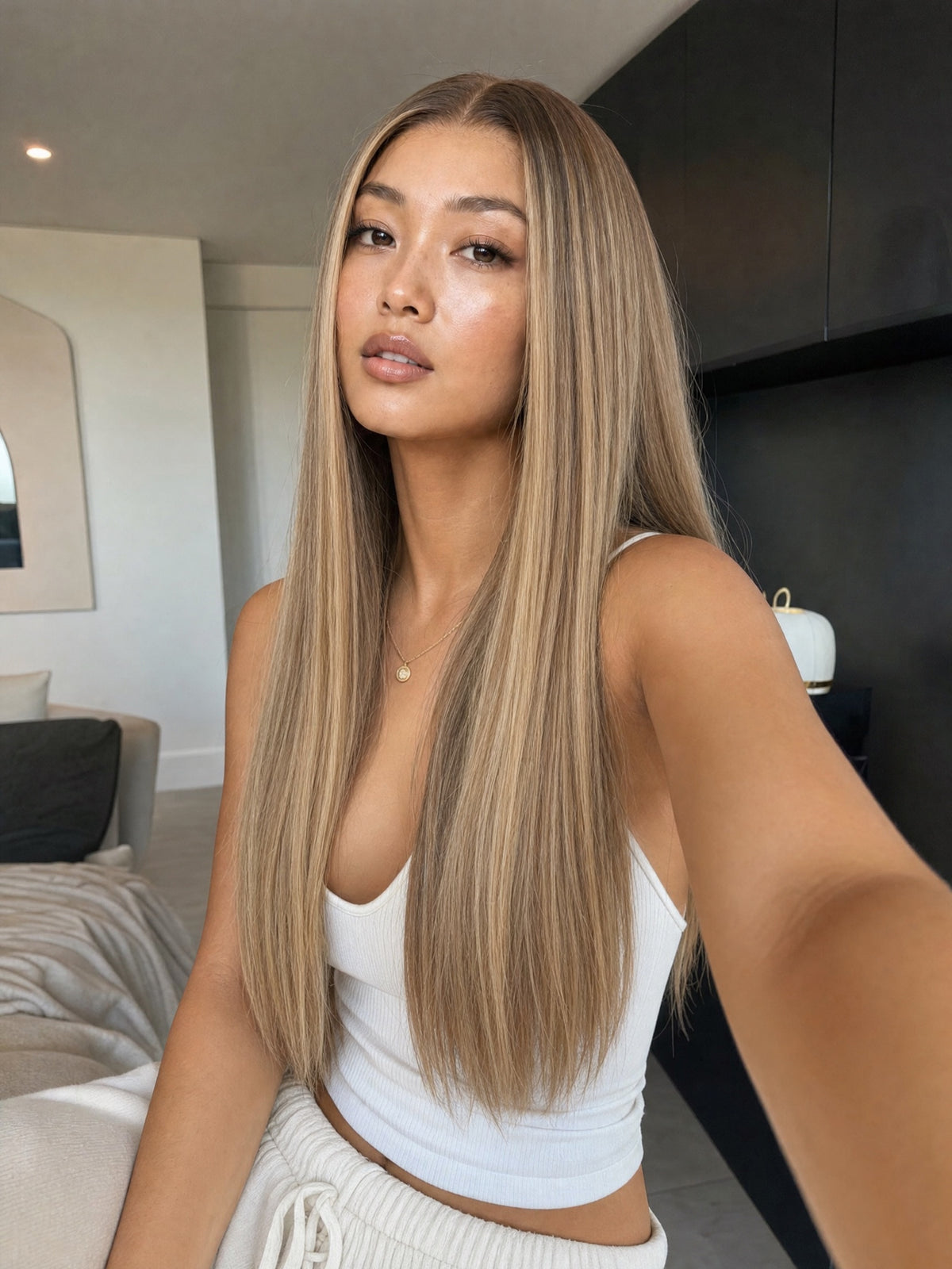 Money glueless wig