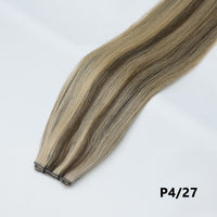 Straight tape-in extensions (P4/27) with flat tape end