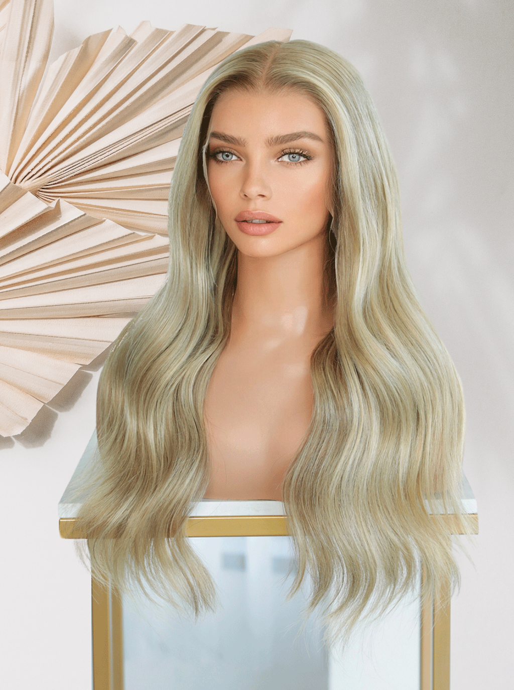 Rock lace wig