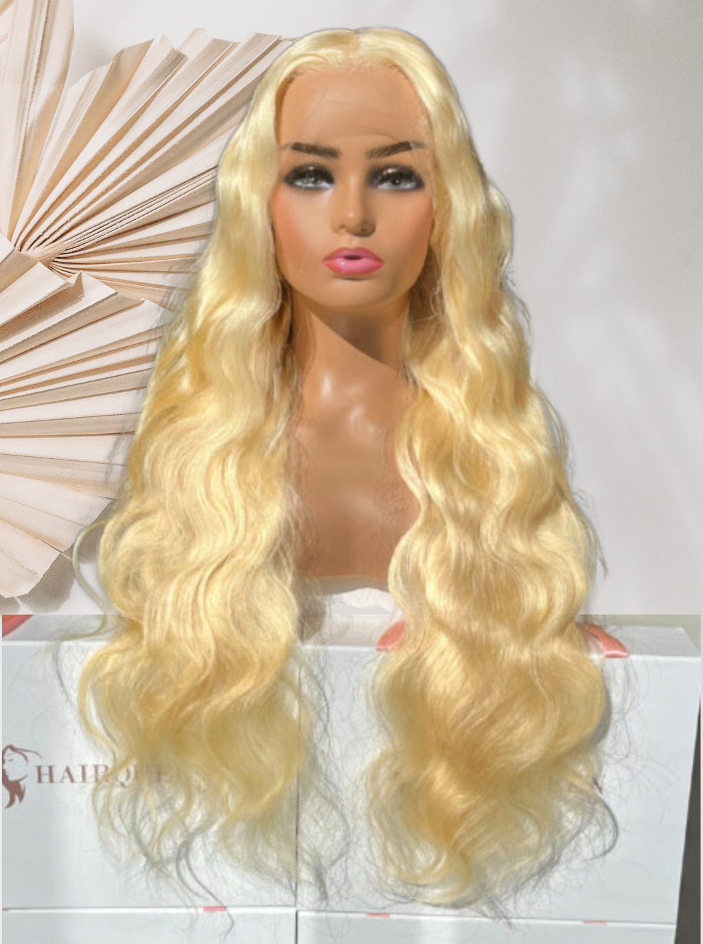 13x6 HD Lace #613 Blonde Wig