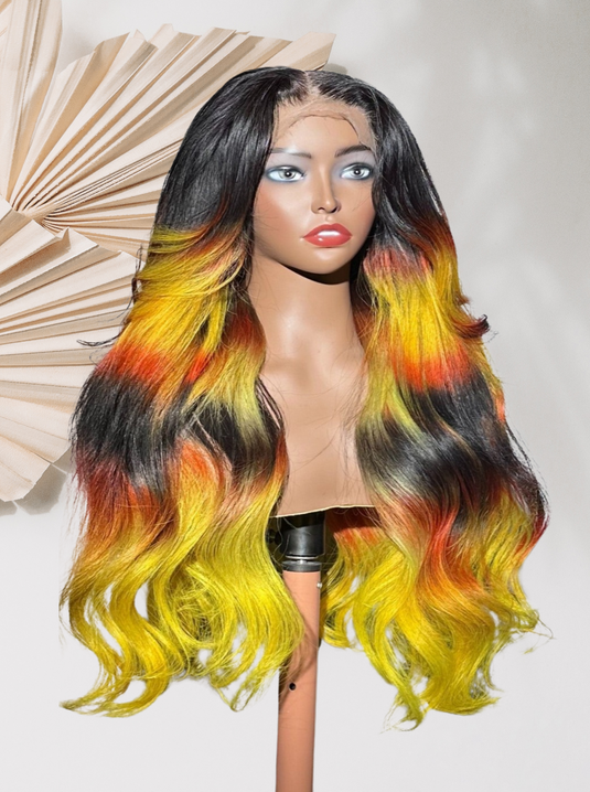 Golden Phoenix Lace Wig Hair Queen LA