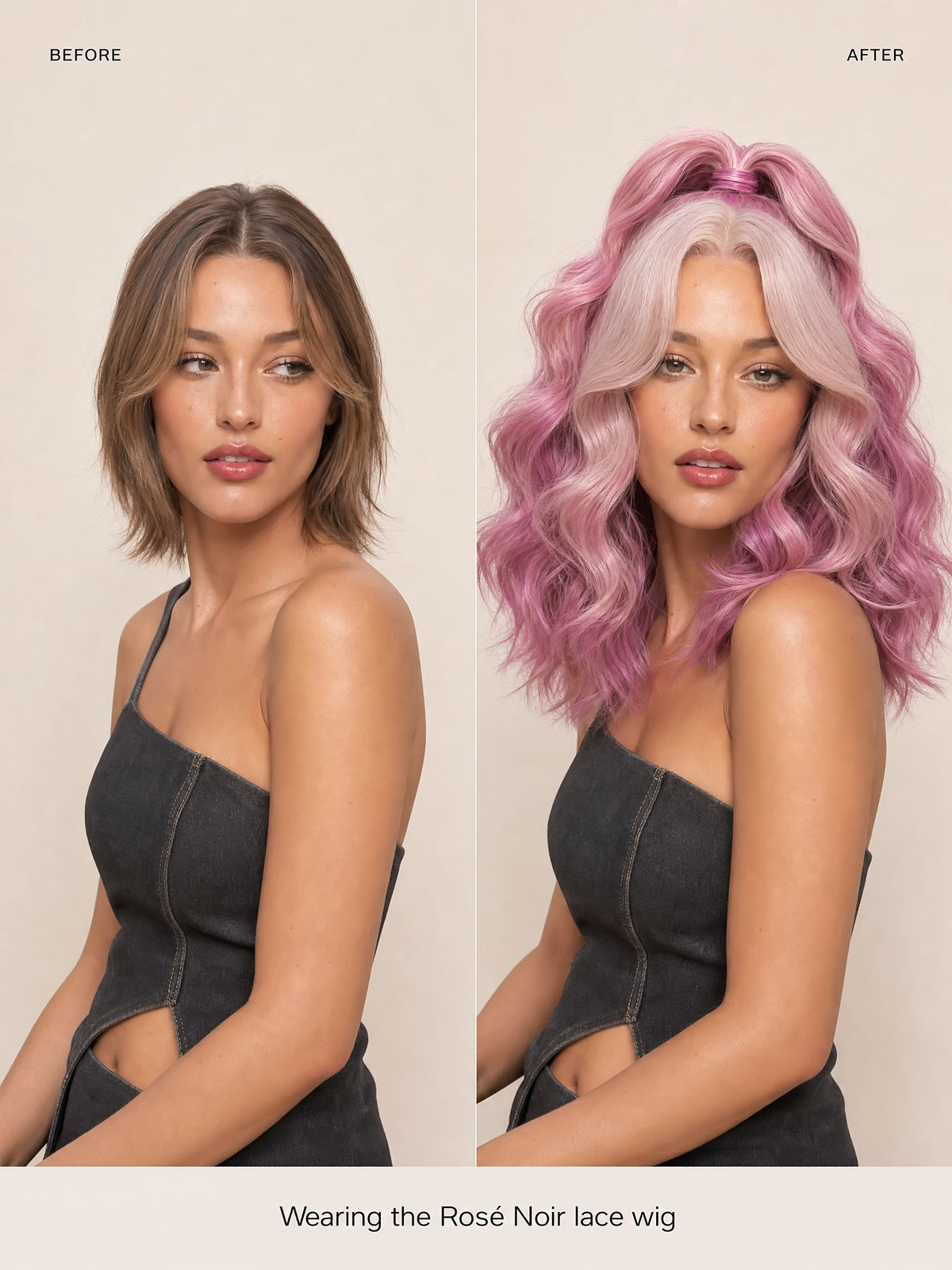 Rosé Noir Lace Wig