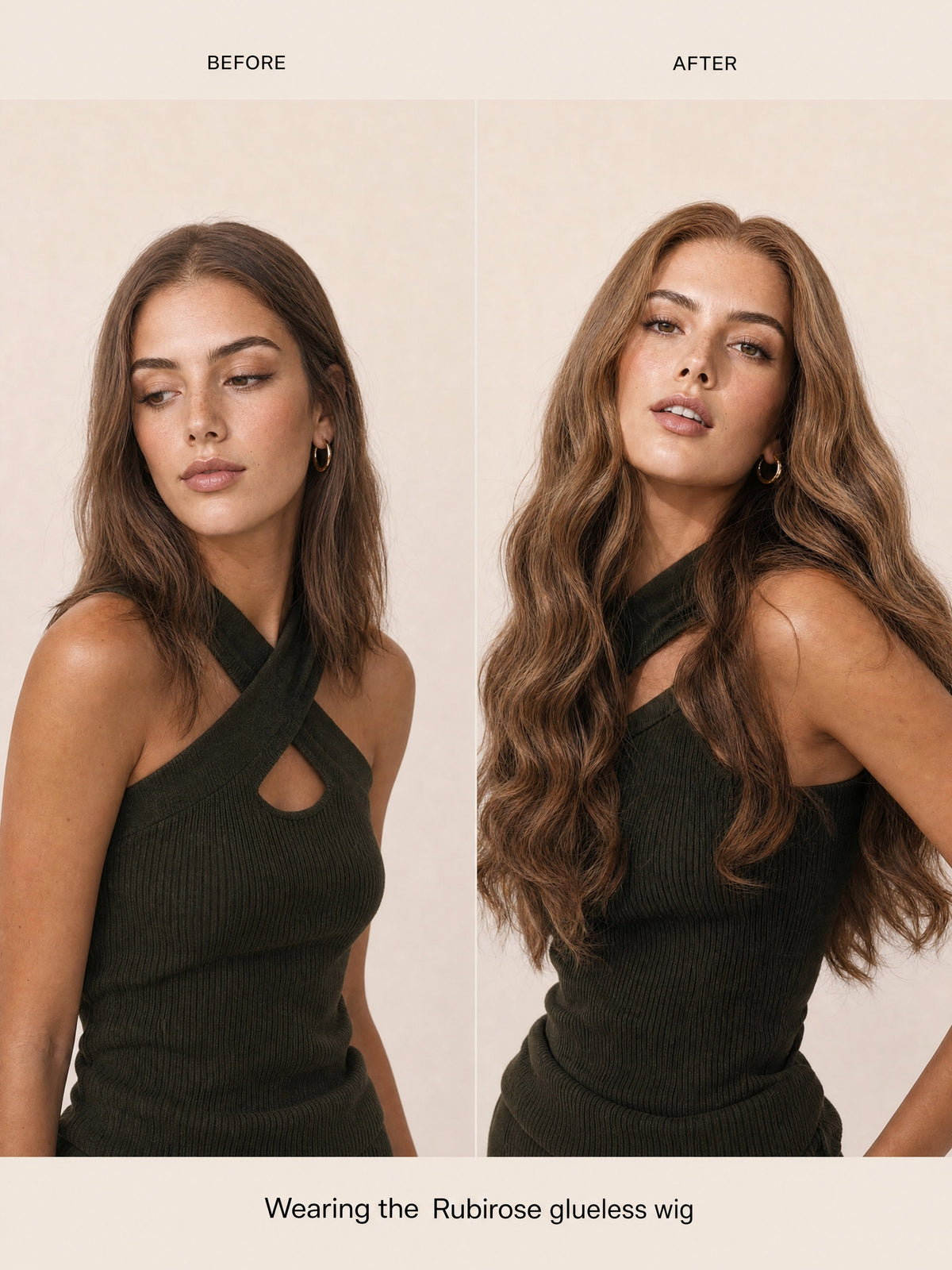 Rubirose glueless wig