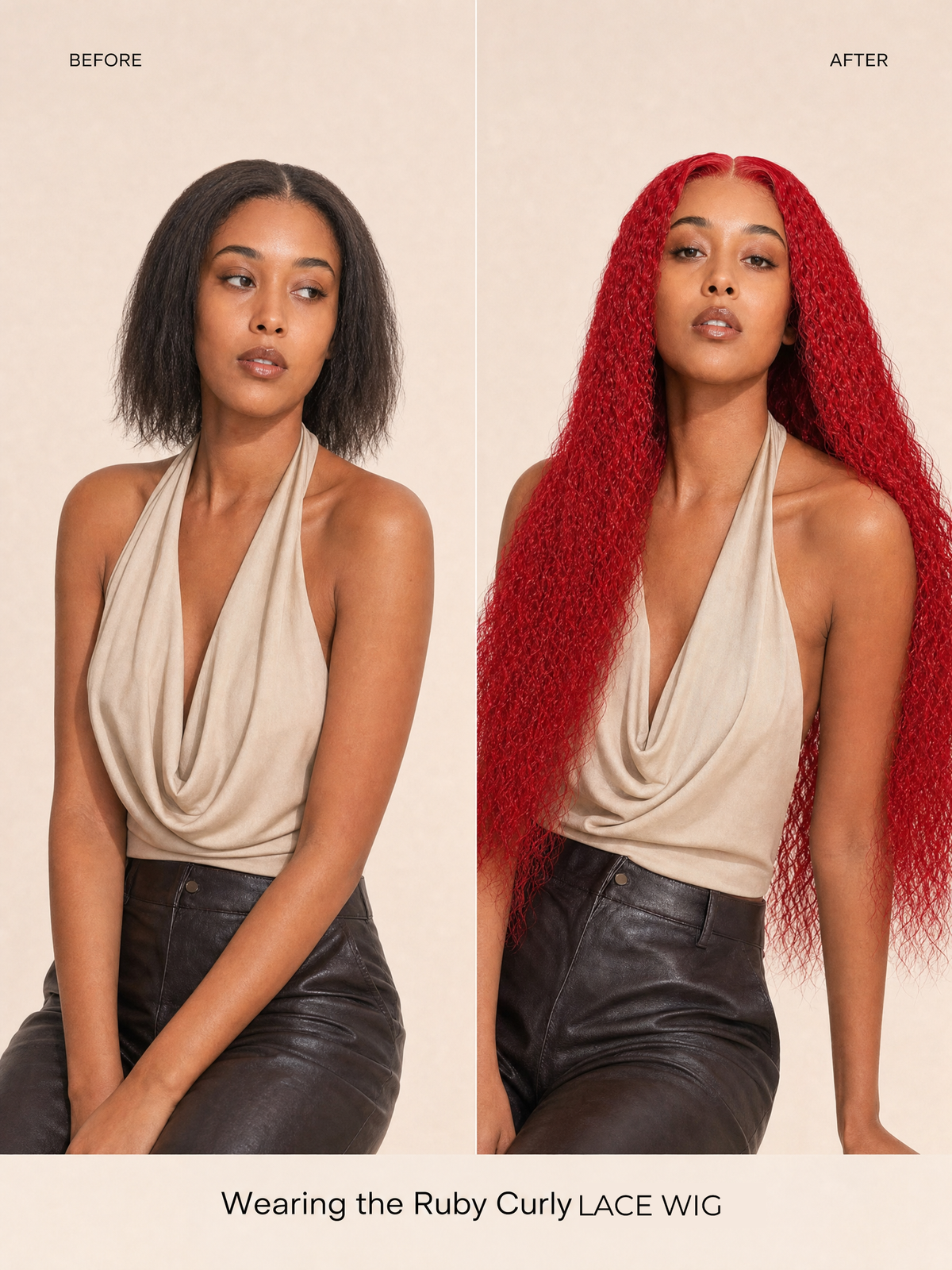 Ruby Curly Lace Wig