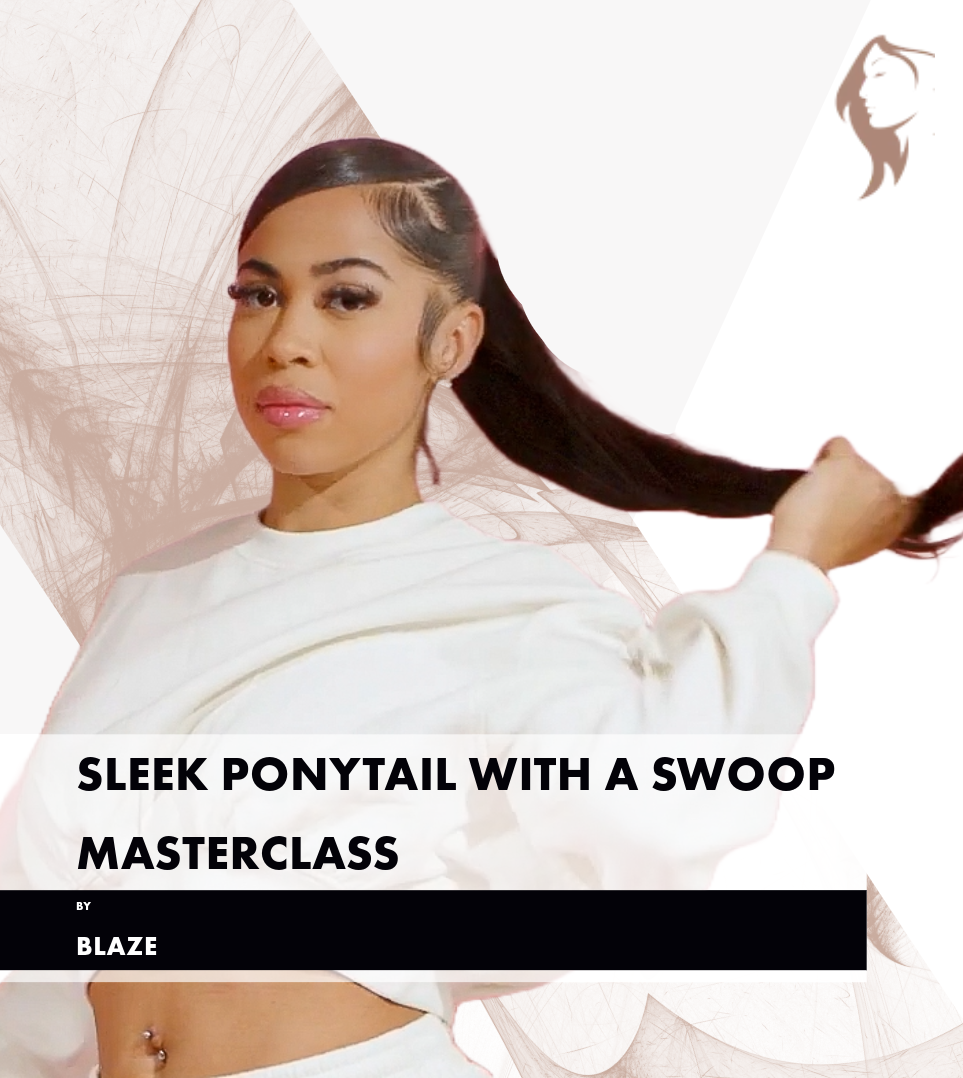 How To Do A Sleek Ponytail With A Swoop