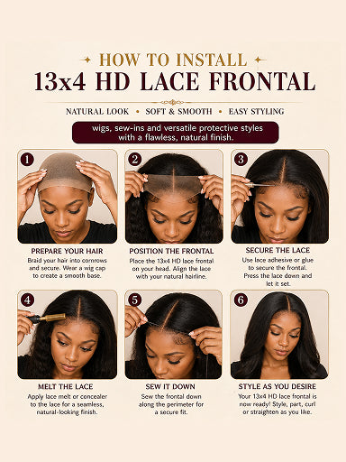 13x4 HD Lace Frontal