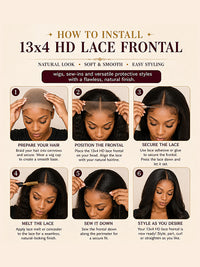 13x4 HD Lace Frontal