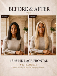 13×6 HD Lace Frontal #613 Blonde