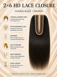 2x6 HD Lace Closure