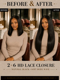 2x6 HD Lace Closure