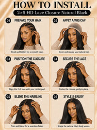 2x6 HD Lace Closure