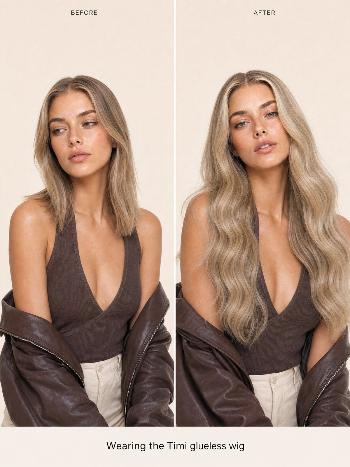 Timi glueless wig