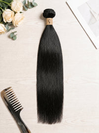 Affordable bundle, straight texture, natural black