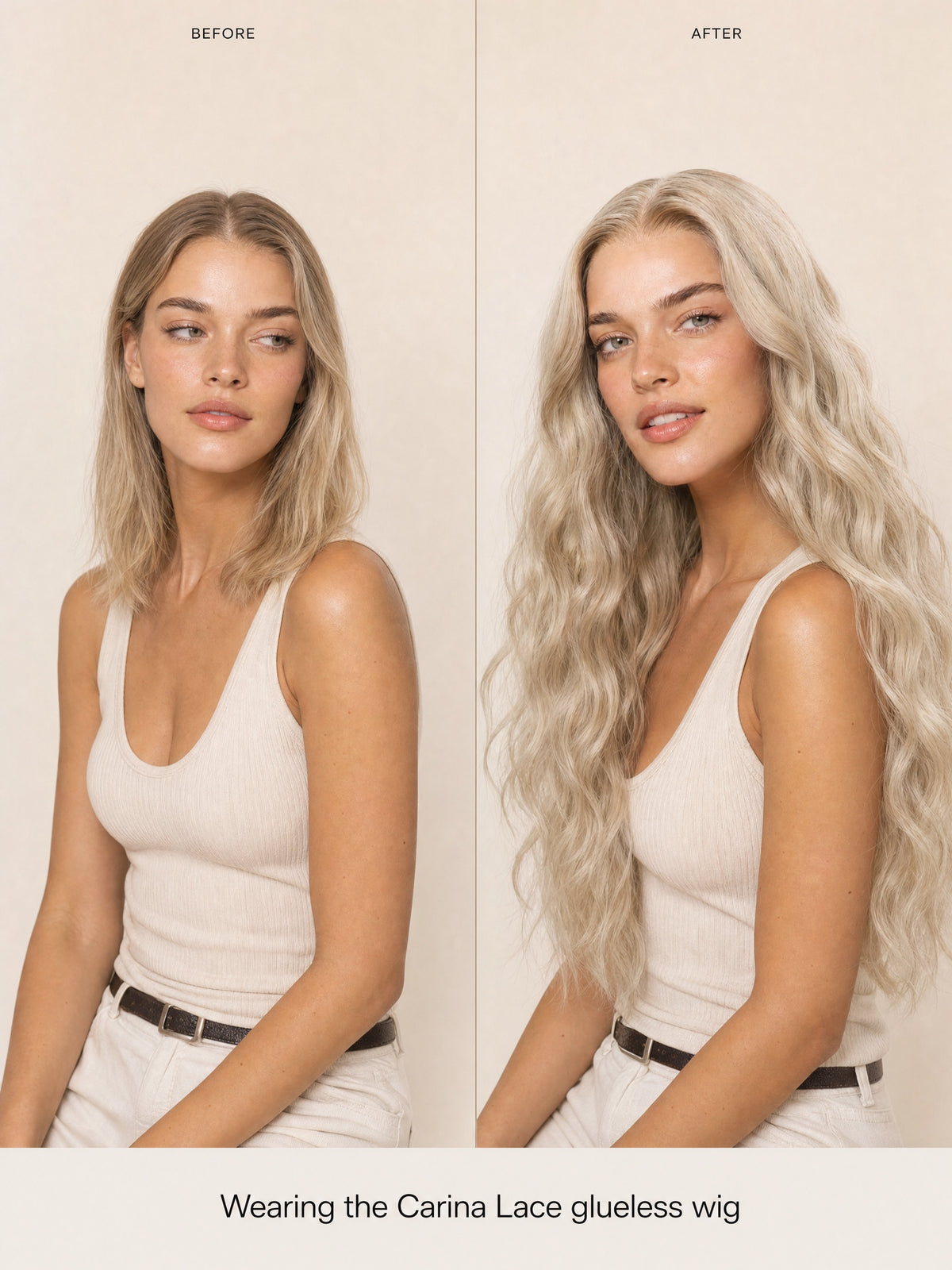 Carina glueless wig