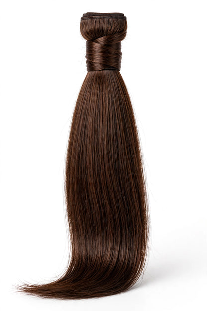Straight ponytail