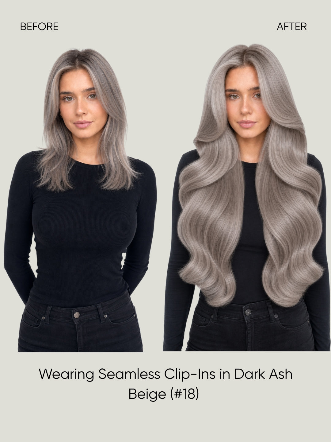 Straight Clip-In Extensions