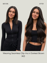 Straight Clip-In Extensions