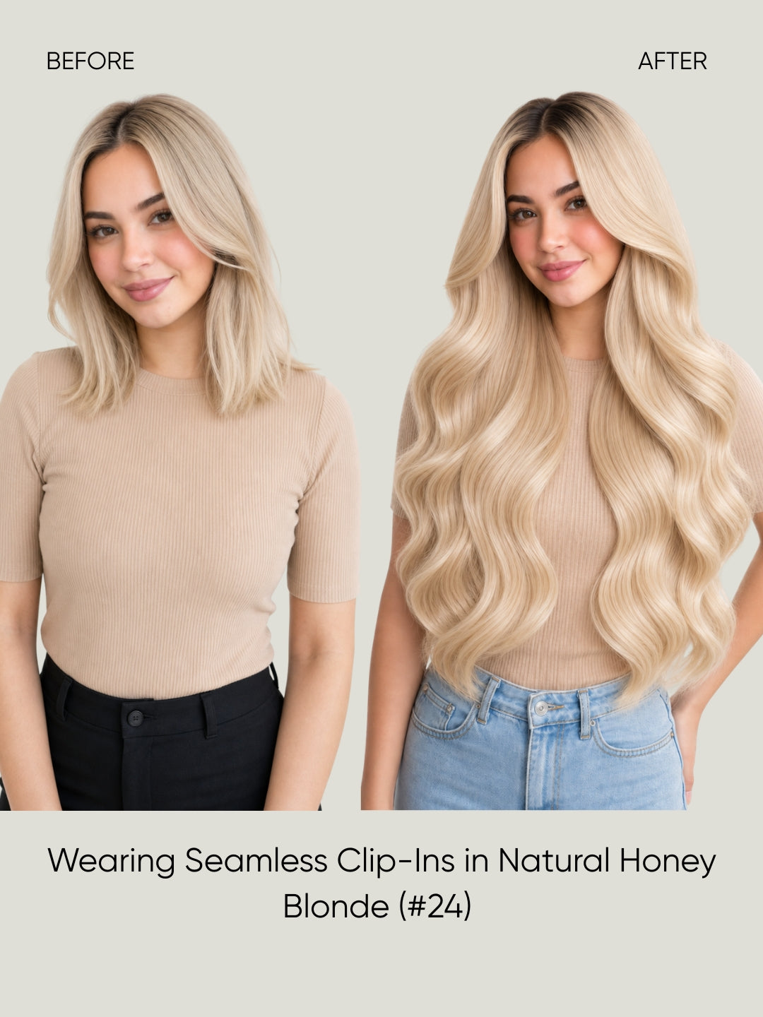 Straight Clip-In Extensions