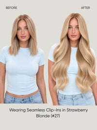 Straight Clip-In Extensions