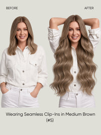 Straight Clip-In Extensions