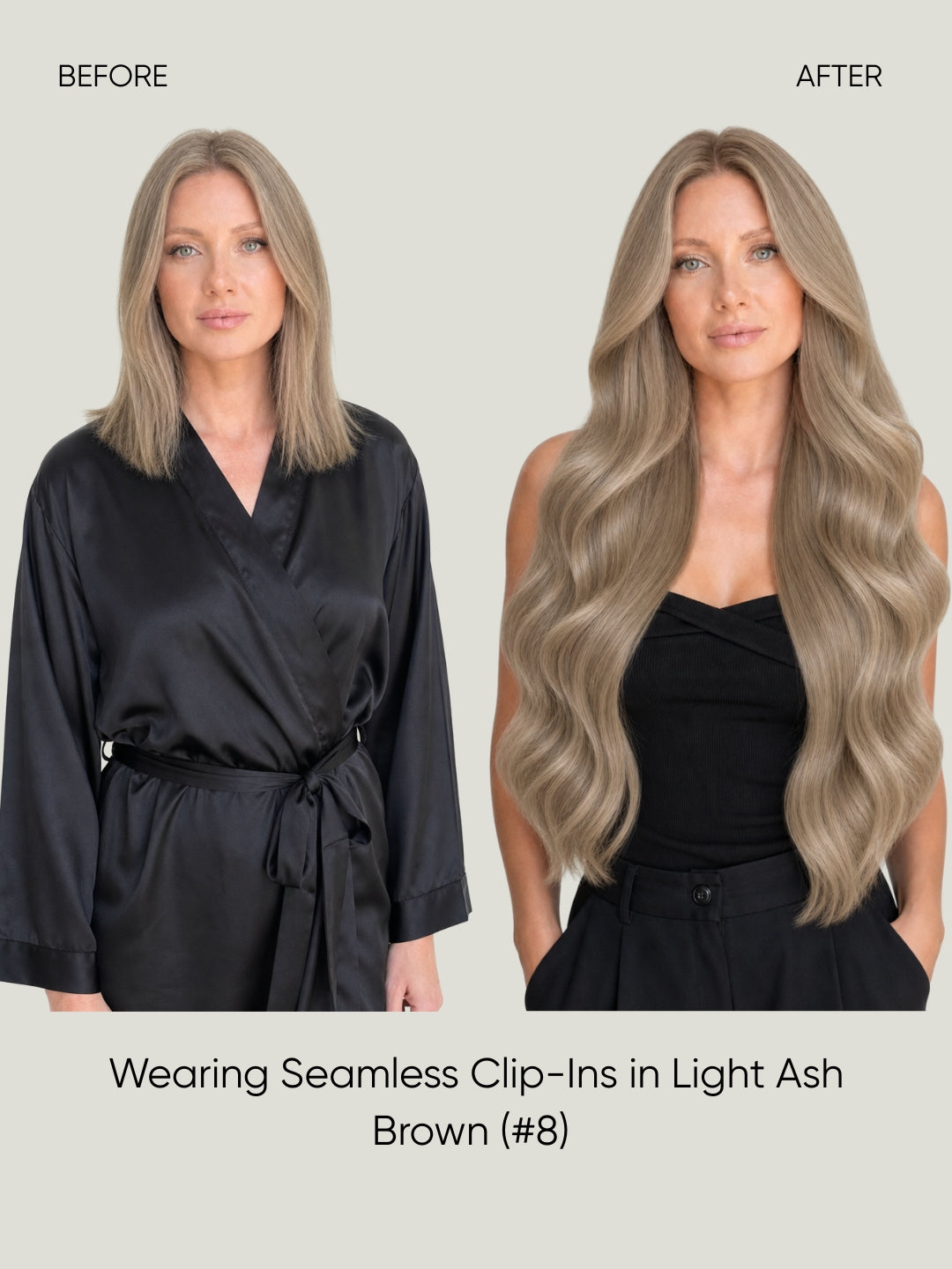 Straight Clip-In Extensions