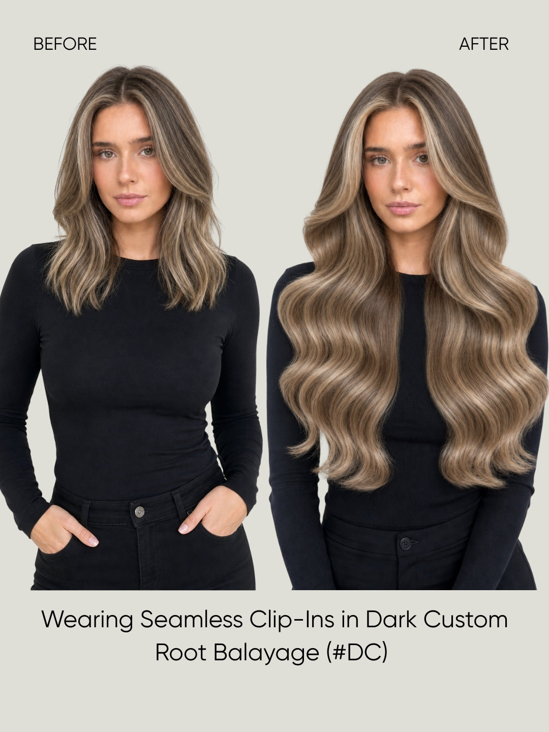 Straight Clip-In Extensions