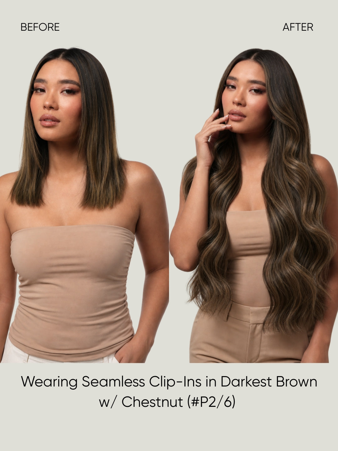 Straight Clip-In Extensions