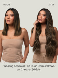 Straight Clip-In Extensions
