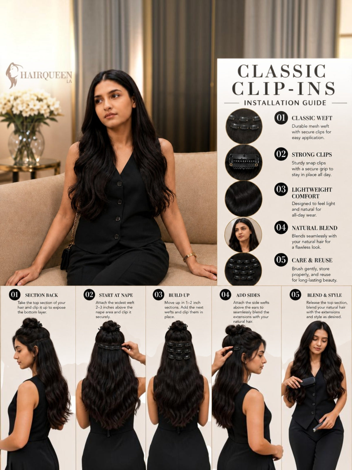 Classic Clip-In Extensions