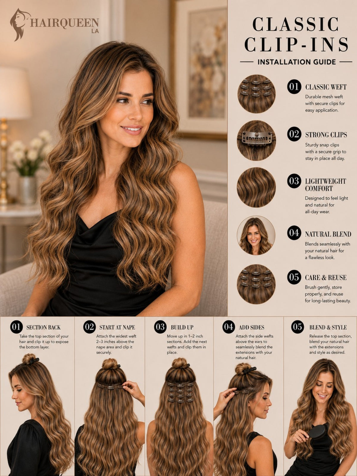 Classic Clip-In Extensions