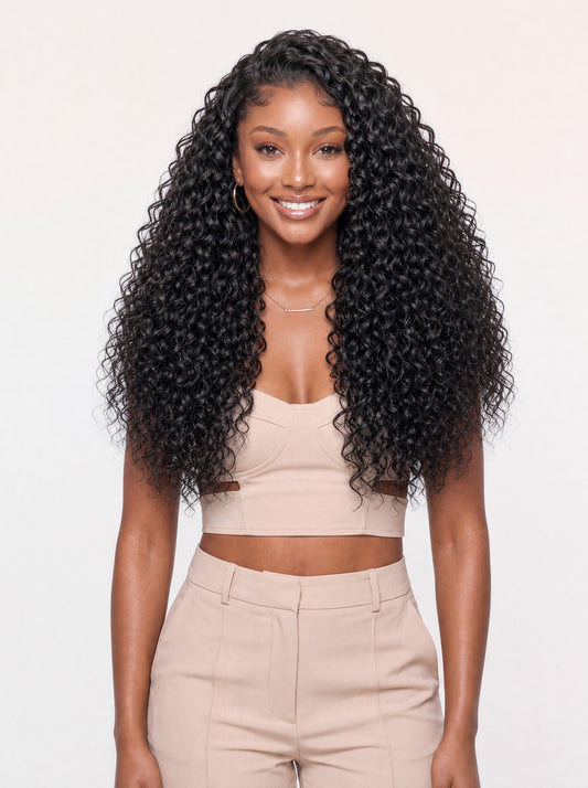 Marbella Curly Half Wig