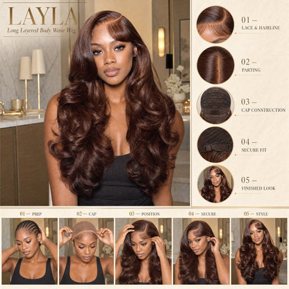 Amelia lace wig