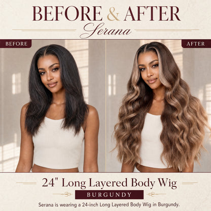Serena lace wig