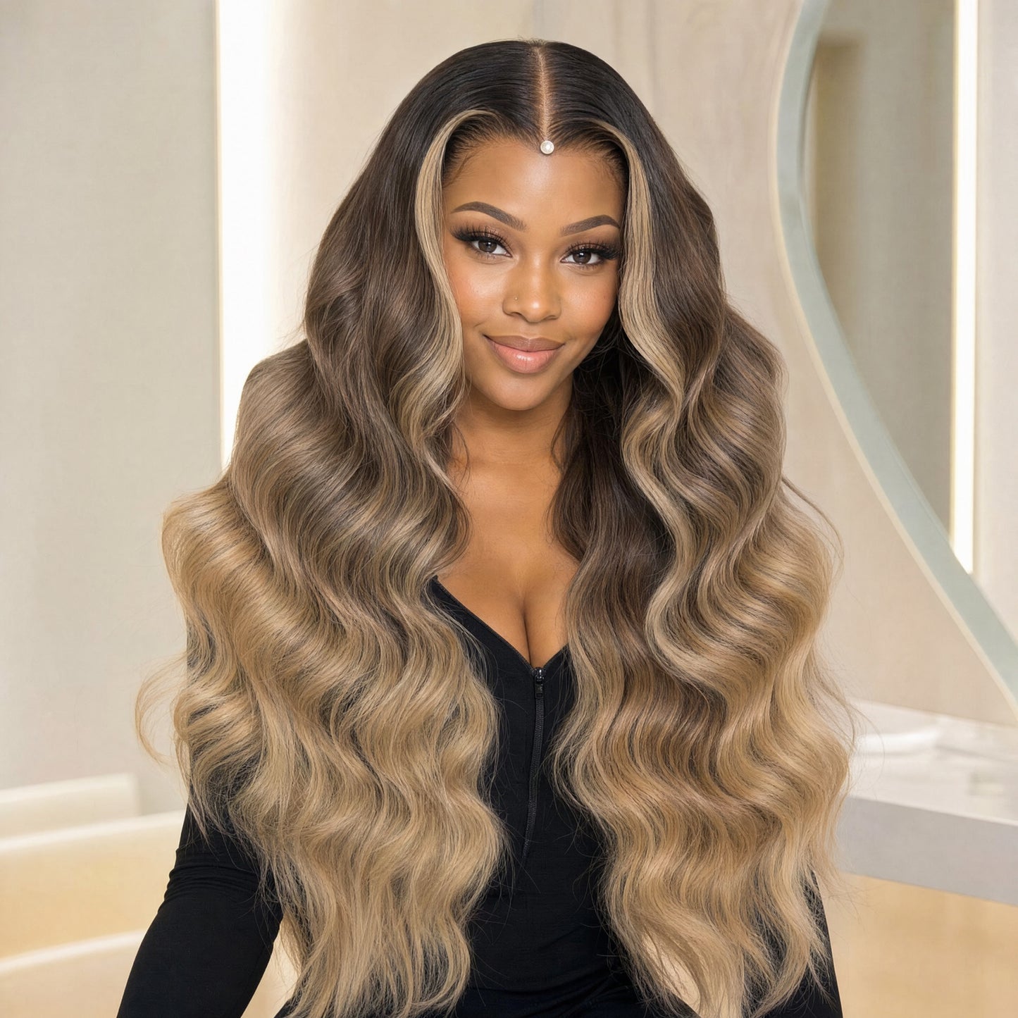 Polama lace wig