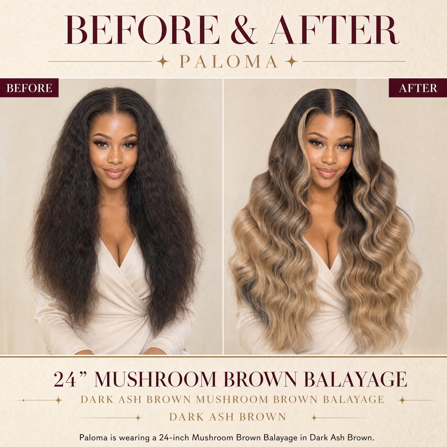 Polama lace wig