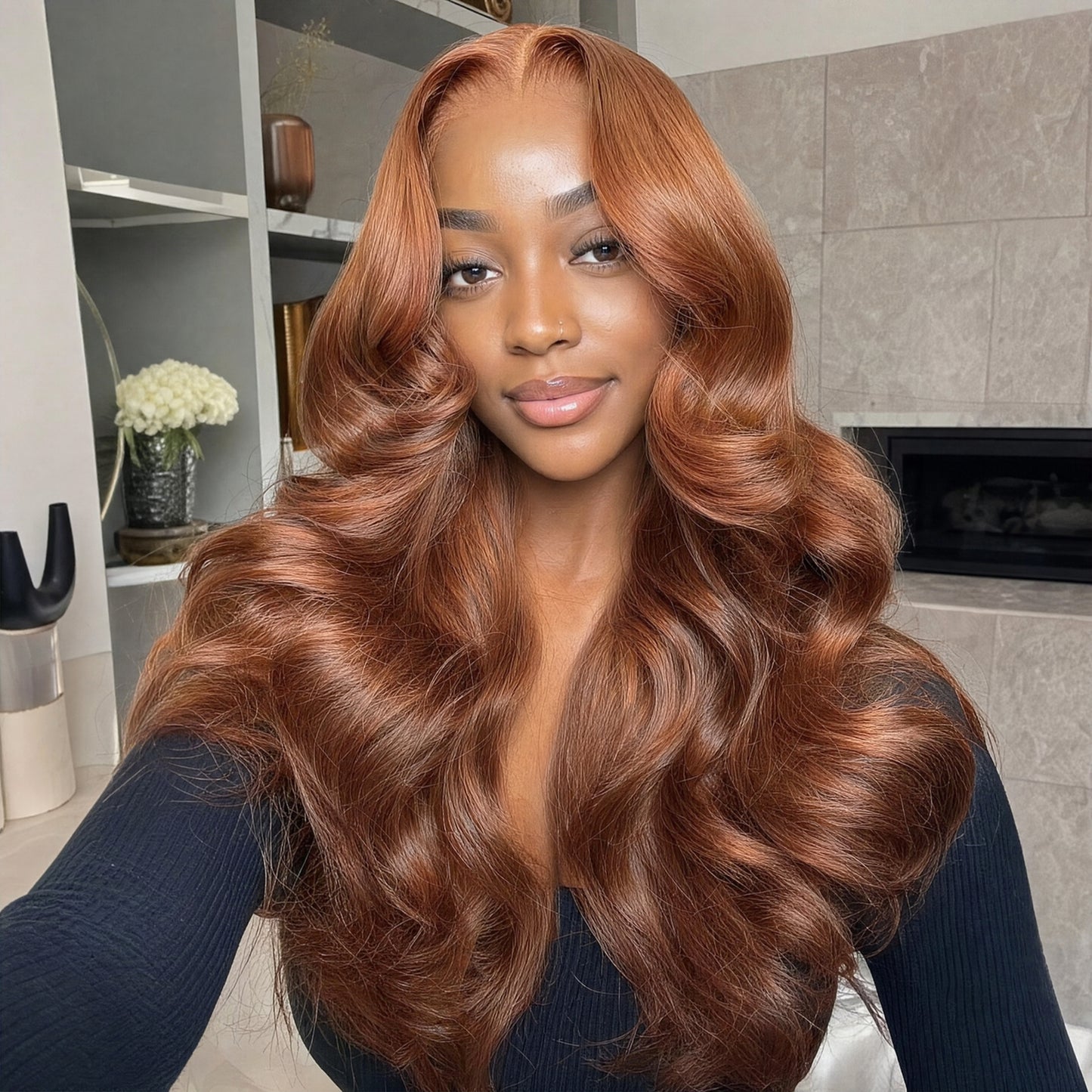 Mina lace wig