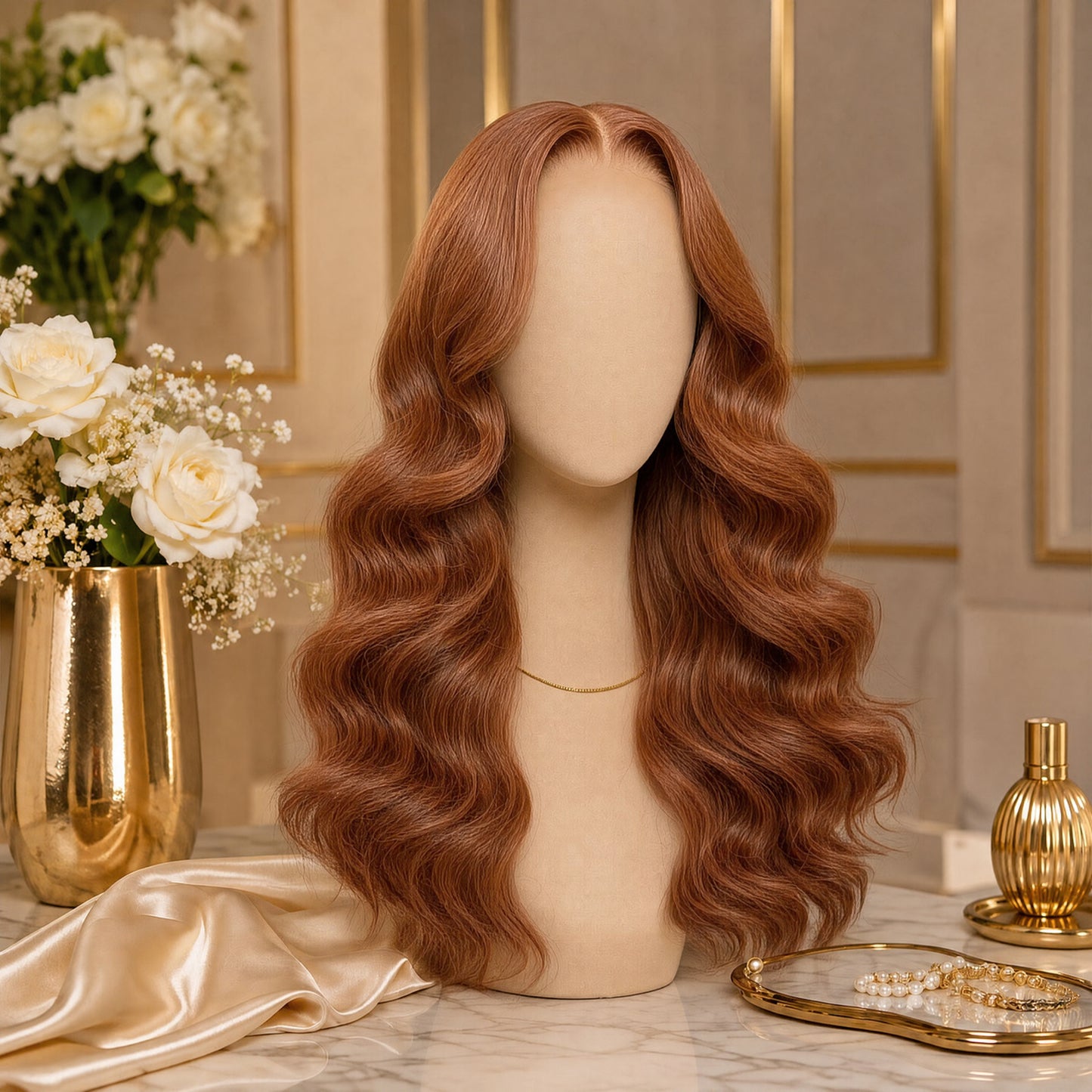 Mina lace wig