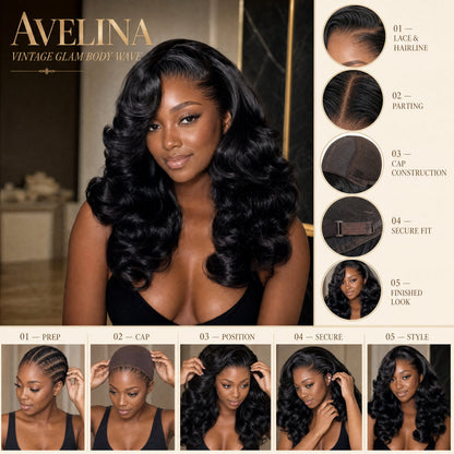 Avelina lace wig