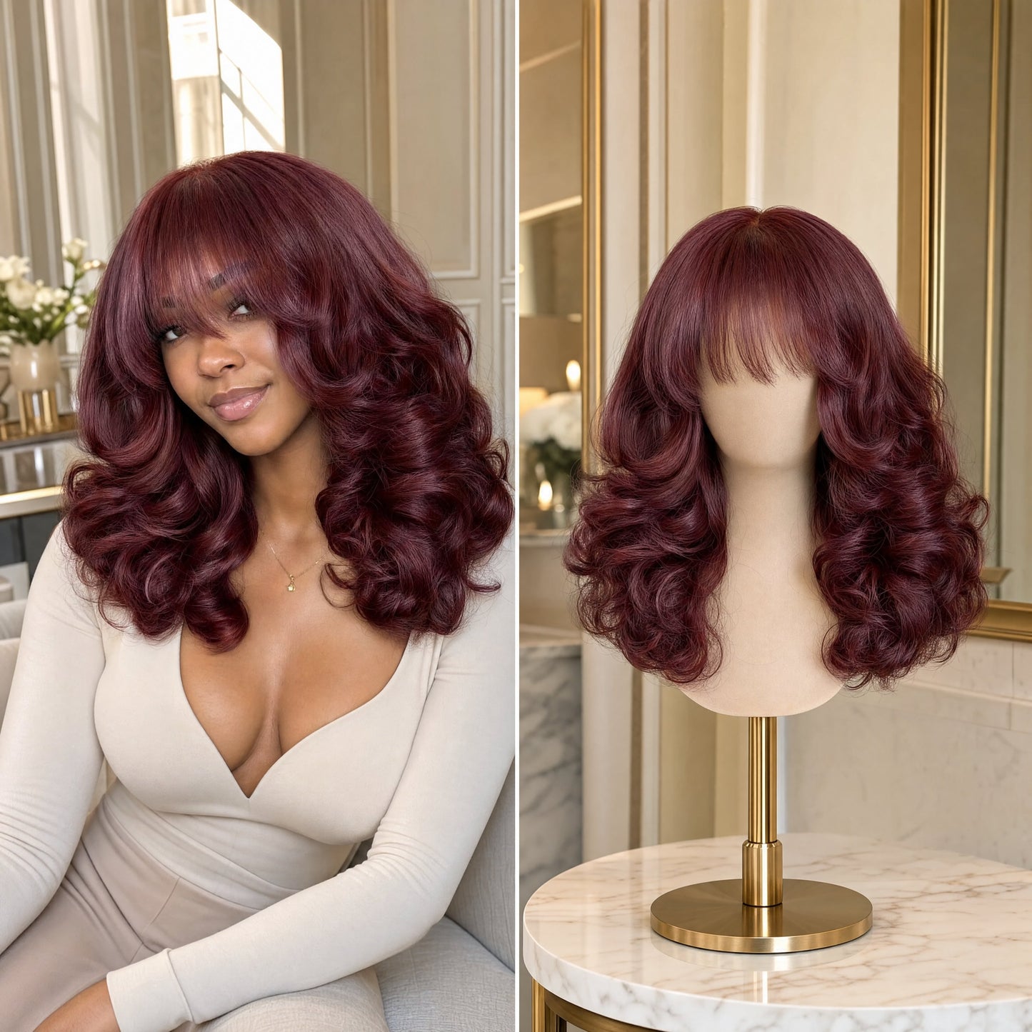 Lumina lace wig