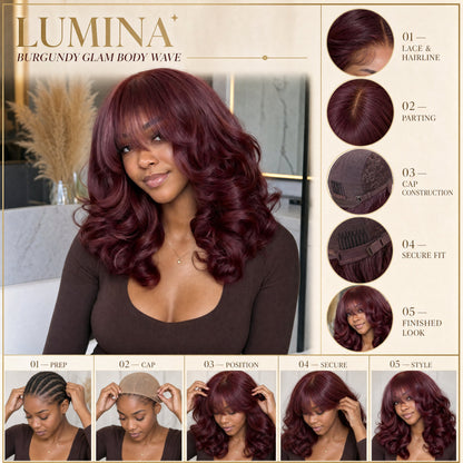 Lumina lace wig